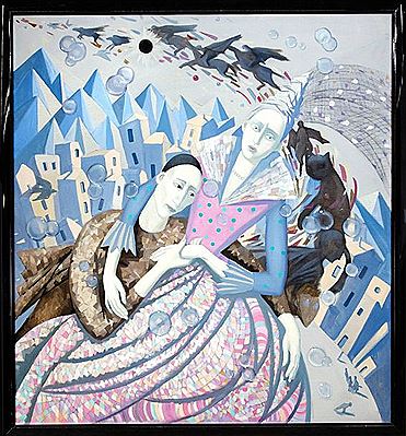 Sample artwork by Valeria Shuvalova (1953 - 2002), known for paintings - View similar artists and auction records
