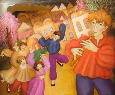 Danse sur la plage