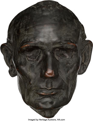 Abraham Lincoln: Leonard Volk Life Mask