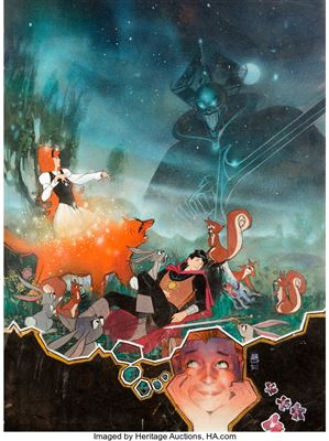 New Mutants #22 Cover Painting Original Art (Marvel, 1984)