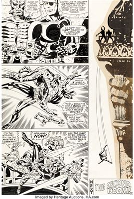 Strange Tales #160 Story Page 12 Nick Fury Original Art (Marvel, 1967)