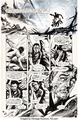 Miracleman #15 Story Page 18 Original Art (Eclipse, 1988)