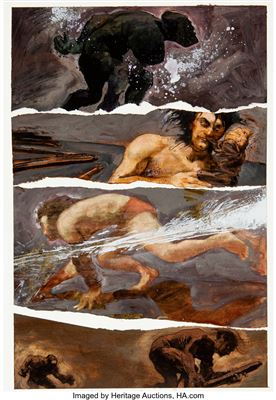Havok and Wolverine - Meltdown #4 Story Page 34 Original Art (Marvel, 1989)