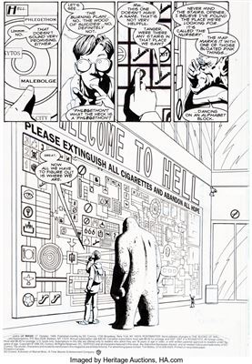 Books of Magic #17 Complete 24-Page Story "Deformative Years" Original Art (DC/Vertigo, 1995)