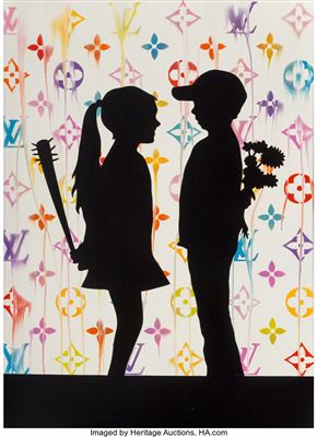 LV Fake Love by Edie Fake - Auction record, sale price, and art valuation. Compare with similar artists and explore comparable artworks.