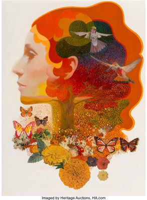 Viviane Woodward perfume advertisement