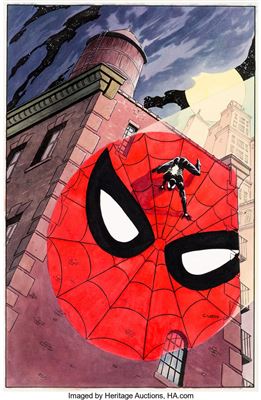 Web of Spider-Man Annual #2 Cover Original Art (Marvel Comics, 1986)