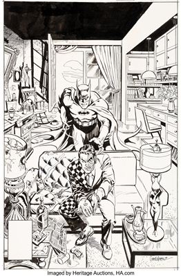 Batman #313 Cover Original Art (DC Comics, 1979)