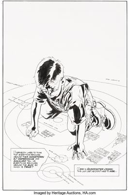 Tomorrow Stories #1 Complete 8-Page Story Jack B. Quick First Appearance Original Art (DC/America's Best Comics, 1999)