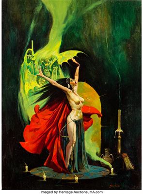 Creepy #42 Cover Painting Original Art (Warren, 1971) by Manuel SanJulian - Auction record, sale price, and art valuation. Compare with similar artists and explore comparable artworks.