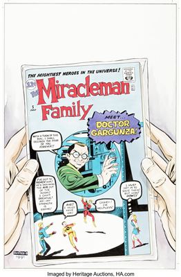 Miracleman: Apocrypha #3 Cover Original Art (Eclipse, 1992)
