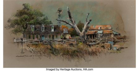 Abandoned Farm out of Winchester Tex