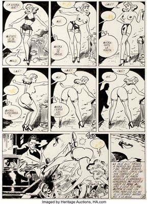 Torpedo Torpedo 1936 La Madrina Planche 10 (Ediciones Glénat S.L. Barcelona, 1994)