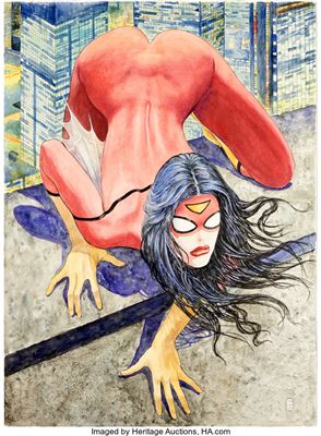 Spider-Woman #1 Couverture Variante Originale (Marvel, 2014)