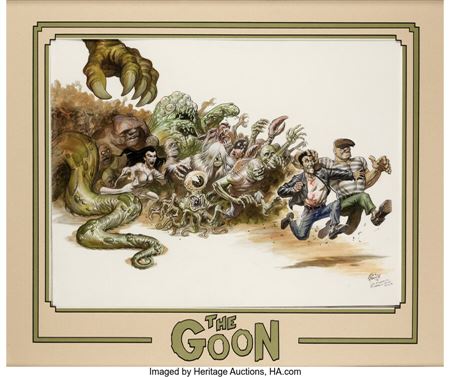 The Goon: When Freaks Collide #1 Double Couverture Variante Originale (Dark Horse Comics, 2011)