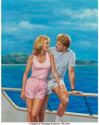 Paradise Island paperback cover, 1990