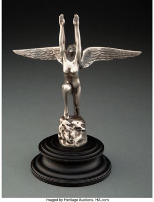 Supreme Elan Automobile Mascot, circa 1920
