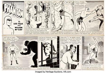 Sample artwork by Wilson McCoy (1902 - 1961), known for illustration-comics - View similar artists and auction records