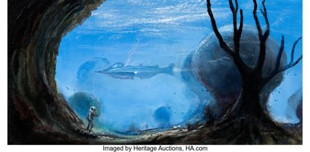 20,000 Leagues Under the Sea "Nemo's World" Original Art