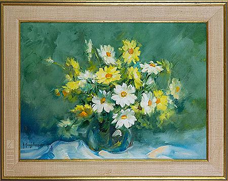 A still life with flowers