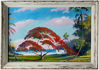Gen Florida Highwaymen Painting