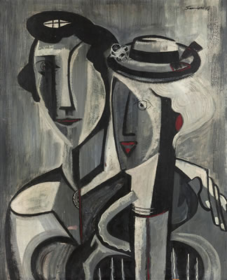 Susan and Friend, 1948