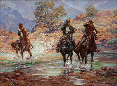 Untitled (Crossing a Stream)