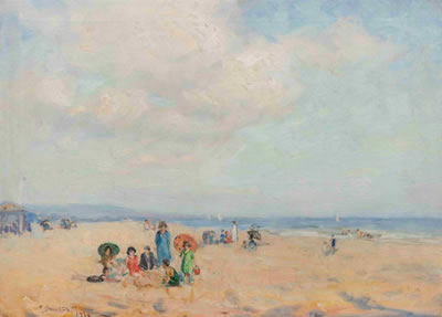 Beach Scene, 1934