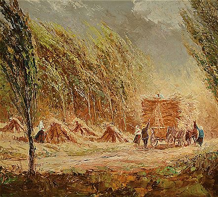 Harvest scene