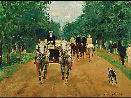 Allee in Baden-Baden