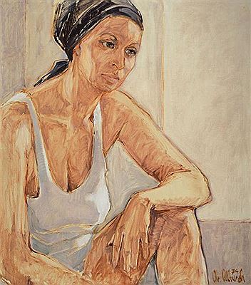 Self Portrait by Christel Abresch - Auction record, sale price, and art valuation. Compare with similar artists and explore comparable artworks.