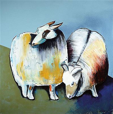 Grazing sheep