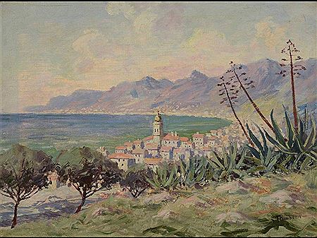 Sample artwork by Gottfried Trimborn (1887 - c.1958), known for landscape painting and graphic art - View similar artists and auction records