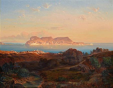 Le rocher de Gibraltar by Leopold Rottmann - Auction record, sale price, and art valuation. Compare with similar artists and explore comparable artworks.
