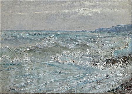 Seascape by Fedor Platov - Auction record, sale price, and art valuation. Compare with similar artists and explore comparable artworks.