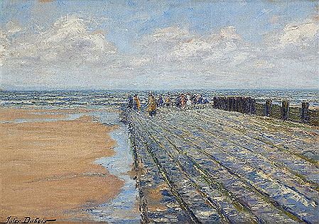 Elégantes sur le brise-lames