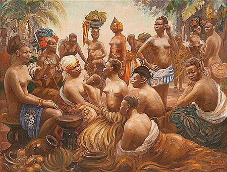Les femmes du Congo Belge