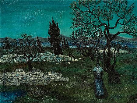 "Crépuscule en Provence".