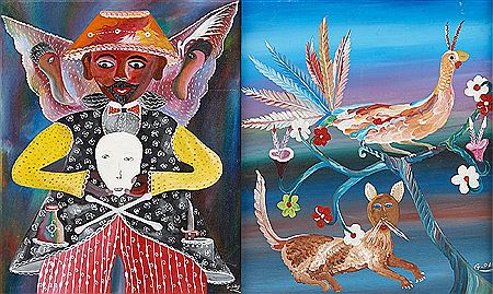 "L’homme au masque" et "Plume et poil".(2) by Gerard Paul - Auction record, sale price, and art valuation. Compare with similar artists and explore comparable artworks.