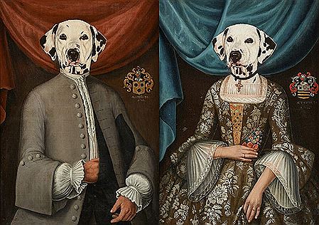 Portraits de Monsieur et Madame Dalma.