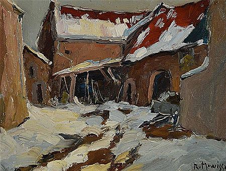 Ferme sous la neige by Rene Mewissen - Auction record, sale price, and art valuation. Compare with similar artists and explore comparable artworks.