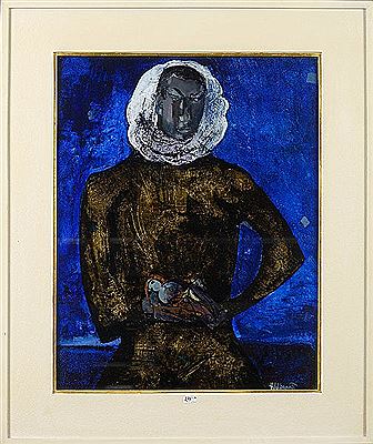 Clown by Bert Hildebrandt - Auction record, sale price, and art valuation. Compare with similar artists and explore comparable artworks.