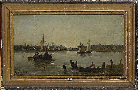 Marine by Auguste Numans - Auction record, sale price, and art valuation. Compare with similar artists and explore comparable artworks.