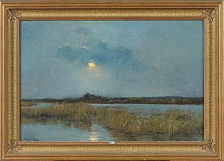 Moonrise over the Great Swamp