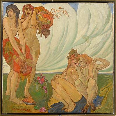 "Scène de bacchanale"