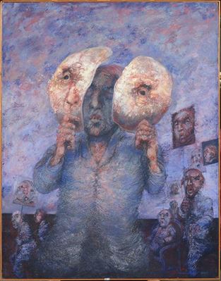 "Le masque brisé" by Gerard Eppele - Auction record, sale price, and art valuation. Compare with similar artists and explore comparable artworks.