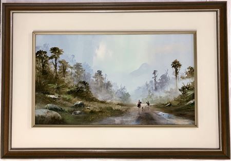 Wet Weather Droving, South Taranaki by Roy Sefton - Auction record, sale price, and art valuation. Compare with similar artists and explore comparable artworks.