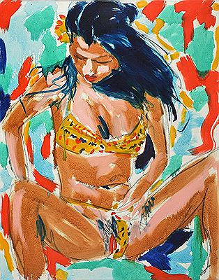 Sample artwork by Luca Luigi Castellano (1923 - 2001), known for painting - View similar artists and auction records