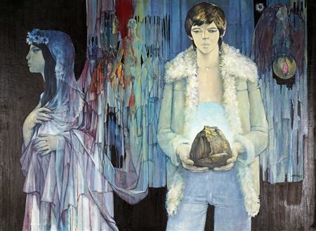 "La pensée d'un jeune homme" or "Le château de Montségur"