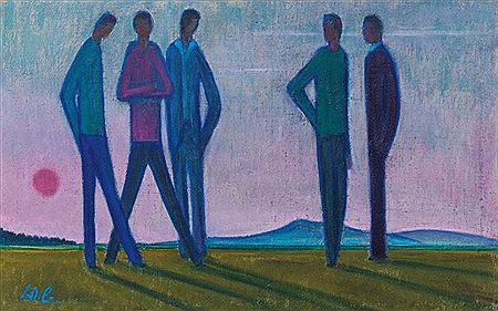 Kegler, Sommerabend, 1979
